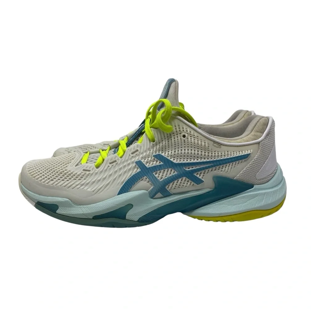 ASICS Wmns Court FF 3 White Soothing Sea‎ 1042A220-102 Women’s Size 8.5